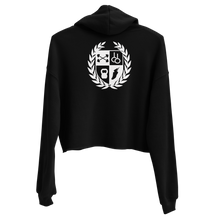 Society Script Crop Hoodie