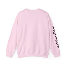 Lightning Bolt Crewneck Sweatshirt — Minimal Graphic Pullover with Sleeve Text