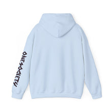 Lightning Bolt Hoodie — Minimal Graphic Pullover with Sleeve 'One Society' Text