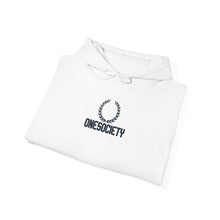 Onesociety Laurel Logo Hoodie — Minimal Crest Graphic Pullover