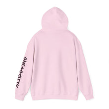 Lightning Bolt Hoodie — Minimal Graphic Pullover with Sleeve 'One Society' Text