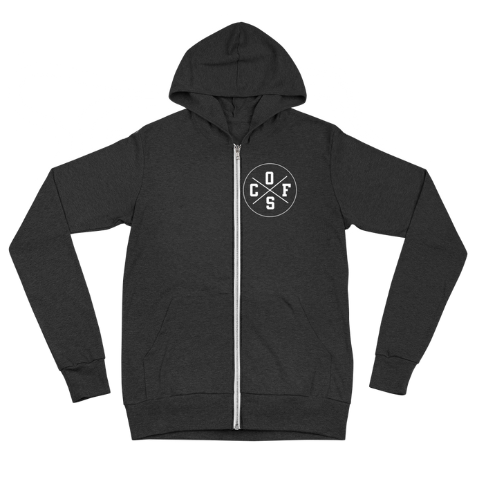 XFIT Unisex zip hoodie